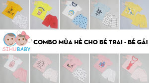 Đồ Bộ Quần Áo Trẻ Em - Sơ Sinh 4-8 Ký SiHu Baby Shop