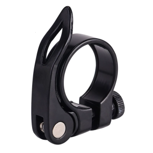 Aluminium Alloys Seatpost Clamp 34.9mm Tube Clamp Road Bike Seat Tube Clip Bike Saddles Seat Clamp Easy to Install