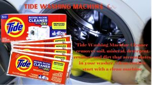 Tide Washing Machine Cleaner With Oxi 75g 1 SACHET