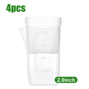 4PCS Self Watering PotsClear Double Layer Designfor Indoor Plants and Seedling Propagation