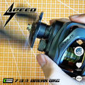 รอกหยดน้ำ Jasper Speed รอกเบทคาสติ้ง 7.2:1 ไฮบริด แบริ่งเซรามิก รอกspeed รอกเบท รอกเบส รอกตกปลา baitcaster baitcasting รอกjasper. 