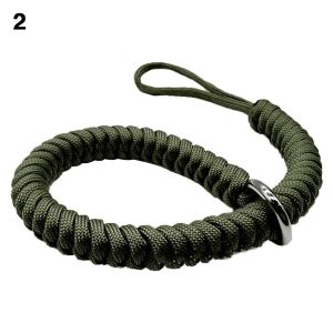 NEXTYOO Anti-Thả Handmade Chống mất Bện Vòng Đeo Tay Máy ảnh Dây Đeo Cổ Tay Dây Đeo cổ tay Ngoài trời Leo Dây Thừng Survival Paracord