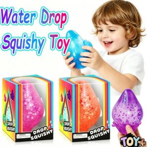 NeeDoh Water Drop Squishy Toy Stress Relief Colorful Cute Sensory Fidget Soft Squeeze Kids Gift