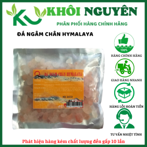 Đá muối ngâm chân Hymalaya Quy Nguyên túi 400g