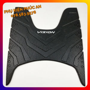 Thảm lót sàn Cao Su Inox xe VISION gác để chân trước năm 2021 2022 2022 2023 2024 đời mới nhất
