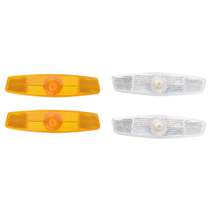 Reflective Bike Spokes Safety Strips Weatherproofed For Easyly Mount Without Tool Fit Most Wheel Types