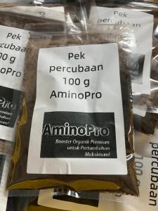 AminoPro Booster Organik Premium Pek Percubaan 100 g | 1 sudu = 5 L air| Semua Jenis Tanaman