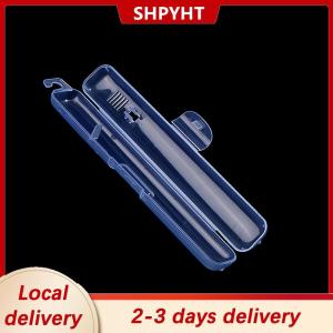 [COD] SHPYHT Local delivery Ship within 24 hours 1pc Transparent Toothbrush Storage Box Cases Hygienic Travel Portable Holder Container Toothbrush Box Organizer Bathroom Tools