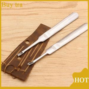 [Buytra] Leather Leathercraft Tool Kit Stitching U+V Shaped Groover Skiving Edge Beveler