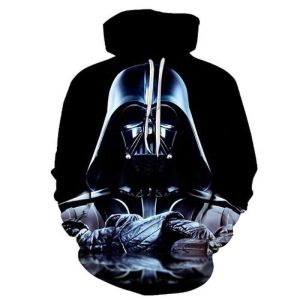 2025 New Men Long Sleeve Hoodie 3D Digital Printing Movie Dune Joker Star Wars Printed Sweatshirt