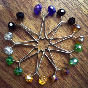 10 pcs Klip Turki Kristal Terbaru