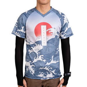 Jersey Sepeda Jersey Gowes Kaos Sepeda Jerjhon WAVE