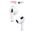 [Trả góp 0%] Tai nghe Bluetooth Apple AirPods 3 chính hãng (ZP/A) [Viettel Store]. 