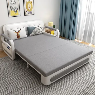 Giường Sofa Đa Năng Giường Thông Minh Ghế Sofa Gấp Gọn Khung Thép Không Gỉ Có Ngăn Chứa Đồ