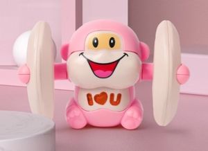 [SG Seller] Dancing & Rolling Baby Toy with Music (Bear/Monkey) - New Product ❤️