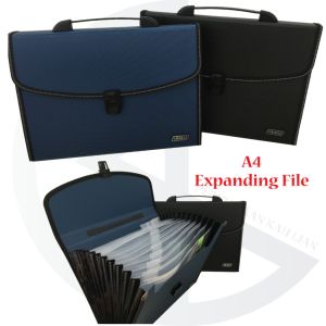 KOBEST Expanding File A4 Size / OUSION Expanding Folder Document Pockets File ( 12 Pockets )
