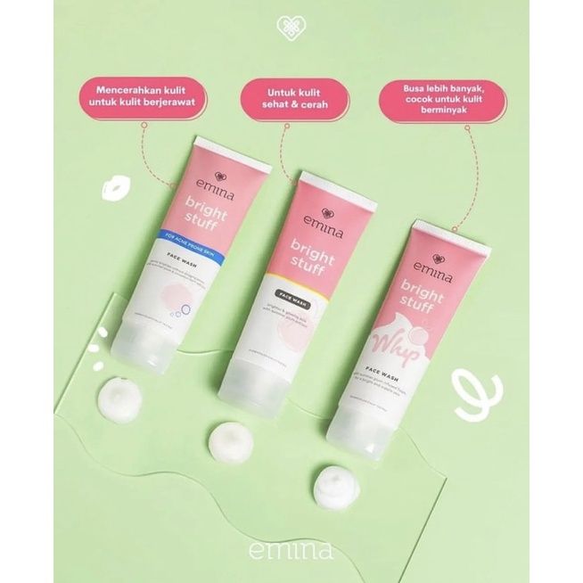 EMINA Bright Stuff Face Wash/ EMINA Bright Stuff for Acne Prone Skin Lazada Indonesia
