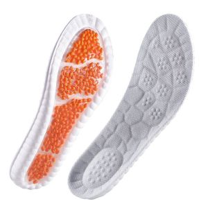 แผ่นพื้นรองเท้า สําหรับรองเท้ากีฬา ดูดซับแรงกระแทก ยืดหยุ่นสูง ระบายอากาศได้ดี Sports insole