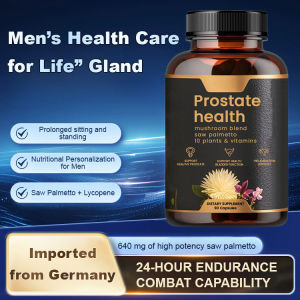 Prostate Capsules Enhancement Maintenance Health Capsules Natural Health Products Plants and Vitamins