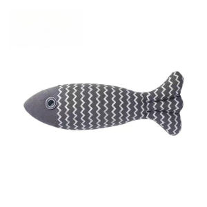 [SG SELLER] Cat Toy Catnip Fish Self-Hi Relieving Stuffy Linen Simulation Fish Kitten Molar Funny Cat Stick Bite Not Rotten Cat Toy