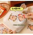Set 30 miếng sticker Capybara cute hình dán trang trí sổ tay, bình nước siêu dễ thương _ Ting Ting. 