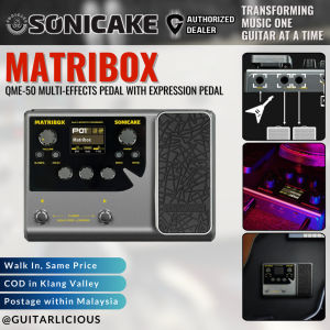 Sonicake QME-50 Matribox Multi-effects Processor With Expression Pedal