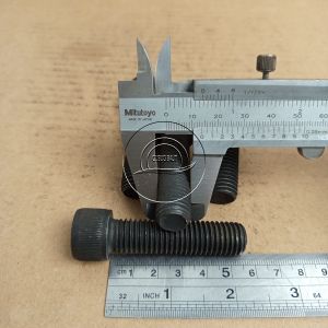 BAUT L M14X55 BAJA M14 X 55 FULL DRAT PANJANG 55CM 55 CM DIAMETER DRAT BAUD 14MM KUNCI L 12 L12 PITCH DRAT 2.0 KUNCI PAS MUR 22 GRADE 12.9 SEKRUP SKRUP