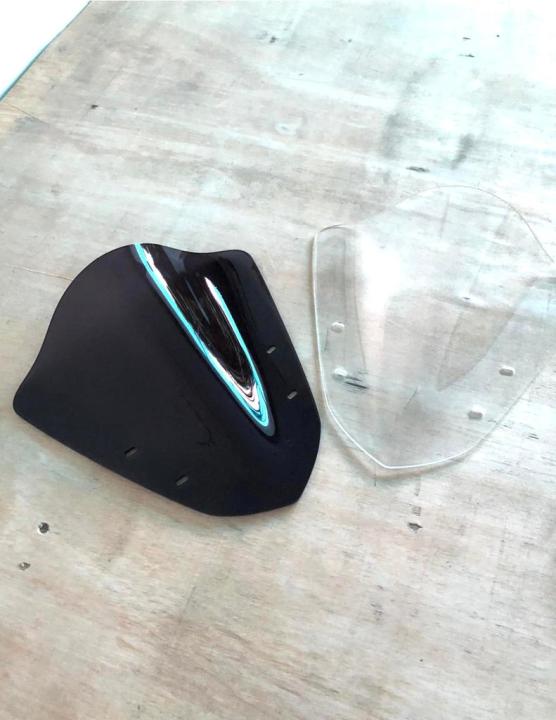 FREE PACKING BUBBLE ! VISOR AEROX WINSHIELD YAMAHA ALL AEROX 155 NEW OLD ORIGINAL KACA ACRILIC KACA ANGIN MOTOR DEPAN YAMAHA AEROX 155 BARU  PELINDUNG BATOK MOTOR AEROX LAMA CUTTINGAN LASER PRESISI