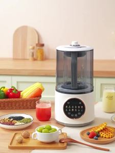 Blender Machine Food Processor Juice Blender And Grinder Juice Blender Machine Food Processor Household Multi-Functional Automatic Electric Heating Slag-Free Cooking