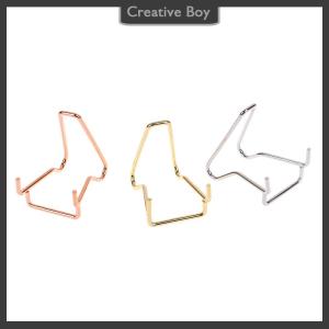 [Creative] 1Pc Metal Arm Display Stand Easel For Mineral Home Decor Minerals Fossils Rocks Geode Display Stands Holder