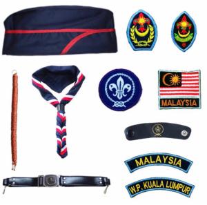 Pengakap JOHOR Complete Badges And Accessories Package