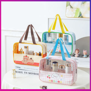 Travel Bag Makeup Storage Bags PVC Comestic Organizer Box Toiletries Dry Wet Separation Waterproof