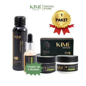 Kime Skincare - Paket Lengkap KIME Official - ORI - 1 Paket Isi 5 Produk KIME Official Store