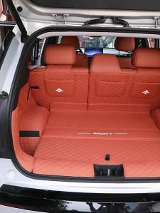 Kail For GAC Aion V AY5 MK2 2024~2026 2025 Car Leather Trunk Mat Scratch Prevention Boot Cover Tray Interior Protector Accessories 5Y6Z3