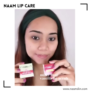 Naam Milky Rose Vanilla Lip Scrub 20g