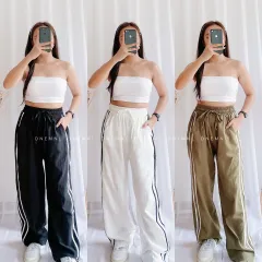 DNEMNLPH Unisex Sweatpants (Trendy Korean Bangkok Fashion Jogger Women's  Clothing High Quality Plain With Neutral Colors