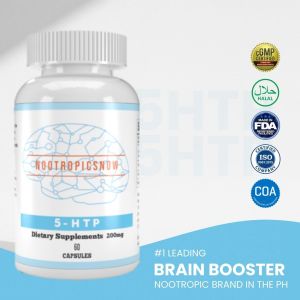 Noots PH 5-HTP Capsules 100% Pure 5-HTP Serotonin Support Brain Nootropic Happy Mood Pill Serotonin Sleep Stress Relax