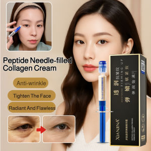 【Eliminate Wrinkles】Anti-Wrinkle Collagen Injection Cream Peptide-Filled Collagen Essence Cream Improves Skin Elasticity Hydrates Moisturizes Whitens