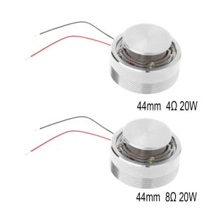 Full Range Speaker Vibration Treble Horn HiFi Tweeter Unit Resonance Speaker Stereo Loudspeaker 20W 4Ohm 8Ohm 44MM