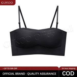 GUKOO Brassiere Seamless Push Up Bralette Non-wired Bras Invisible Underwear Women Tube Top Boneless Lingerie Strapless Bra