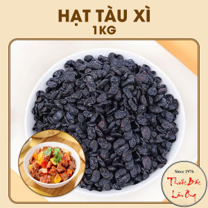 Tàu xì 1kg đậu dị đen hạt đạm đậu xị hạt to mềm đẹp - Lãn Ông
