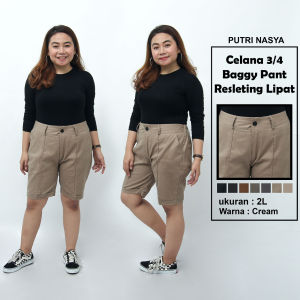Celana Pendek Jumbo Resleting Lipat: Modis & Nyaman