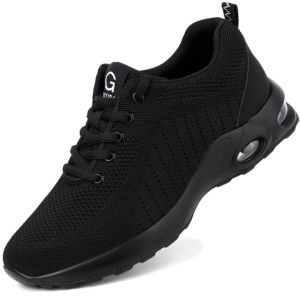 《BEST DEAL》Safety Shoe Anti Slip Anti Smash Protective Steel Toe Cap Boots Men Women Shoe Kasut Lelaki Perempuan Kasut Kerja