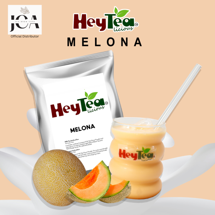HeyTea MELONA Powder 1kg Milk Tea, Frappe Powder Lazada PH