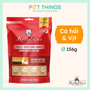 Kelly & Cos Freeze Dried Raw Dinner -  Thức Ăn Thịt Sấy Cho Chó 156g