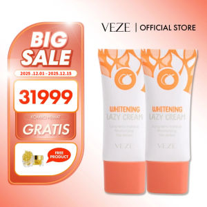 [BPOM]- VEZE Whitening Lazy Cream Day Cream Mencerahkan Kulit 30g