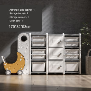 Kệ nhựa để đồ chơi cho bé Lechin mẫu mặt trăng