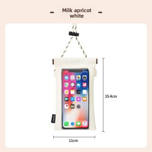 The mobile phone waterproof bag with a high-end touch screen transparent rider waterproof case rain rafting swimming anti-drop and anti-loss and storage