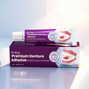 Comfortable Denture Fixing Adhesive Durable Denture Fixing Adhesive Daily Oral Aesthetic Enhancement Naturally Improves Smile