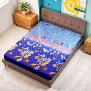 Barkaila - Sprei Ukuran 180x200cm Anak Motif Karakter Lucu